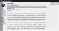 Desktop Screenshot of blogs.distributed.net