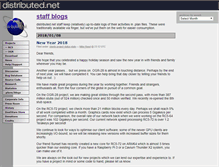 Tablet Screenshot of blogs.distributed.net